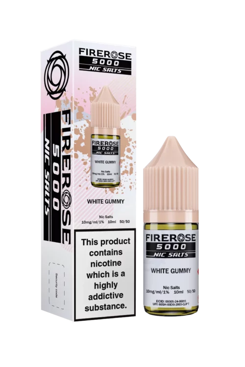Firerose Nic Salt White Gummy